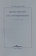 Partie réservée à la correspondance